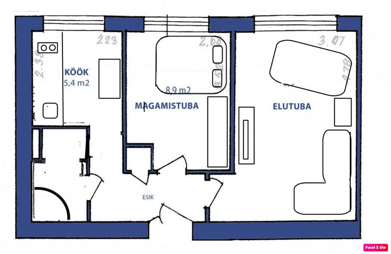 Mai 25-11, 2 Rooms, Free Parking * Pärnu